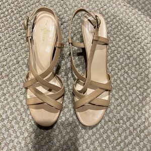 Cole Haan nude heels